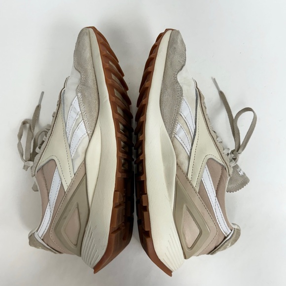 Reebok Classic Leather Legacy AZ Shoes Lifestyle Sneakers Chalk Alabaster Wm 7.5 - Picture 6 of 11